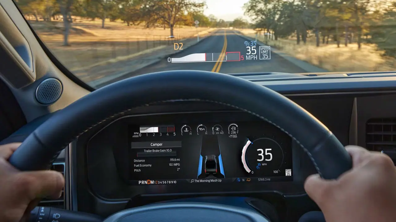 head-up display teknolojisi